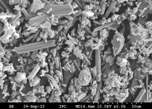 Excellent performance of combustion-synthesized silicon-nitrogen-oxygen micro powder in improving the overall contracting benefits of iron trough castable